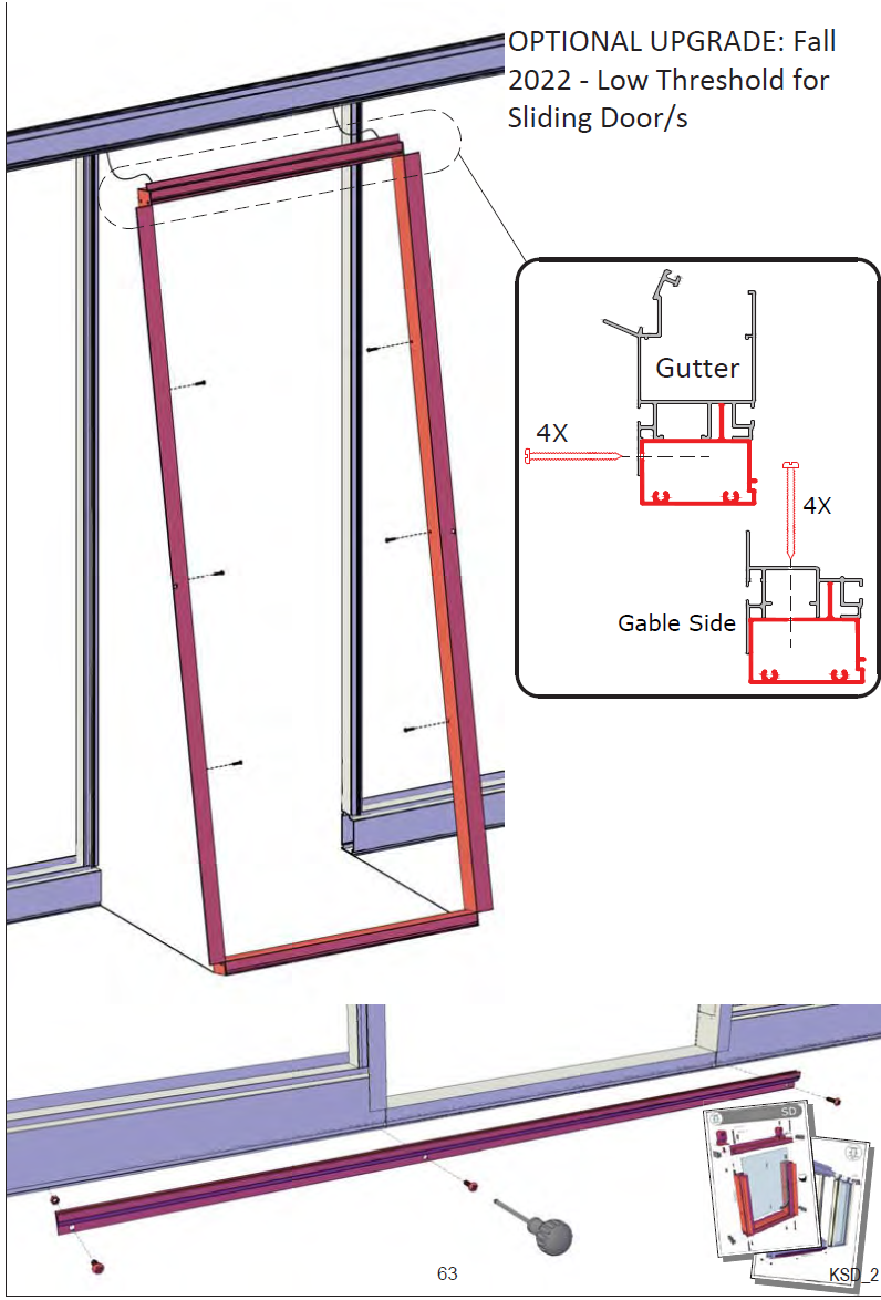 Royal Victorian Low Threshhold Sliding Door