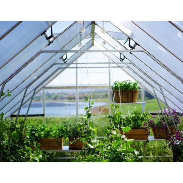 Palram - Canopia Balance 10' x 32' Greenhouse - Silver
