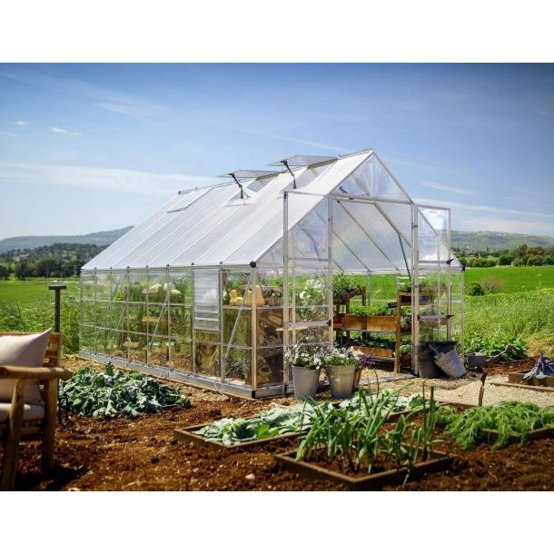 Palram - Canopia Balance 10' x 16' Greenhouse - Silver