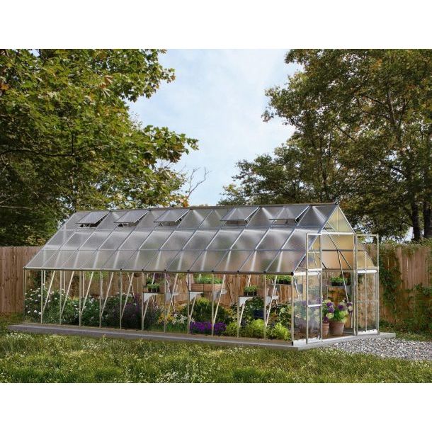 Palram - Canopia Balance 10' x 24' Greenhouse - Silver