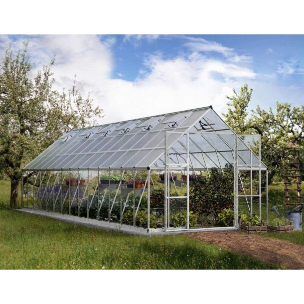 Palram - Canopia Balance 10' x 28' Greenhouse - Silver