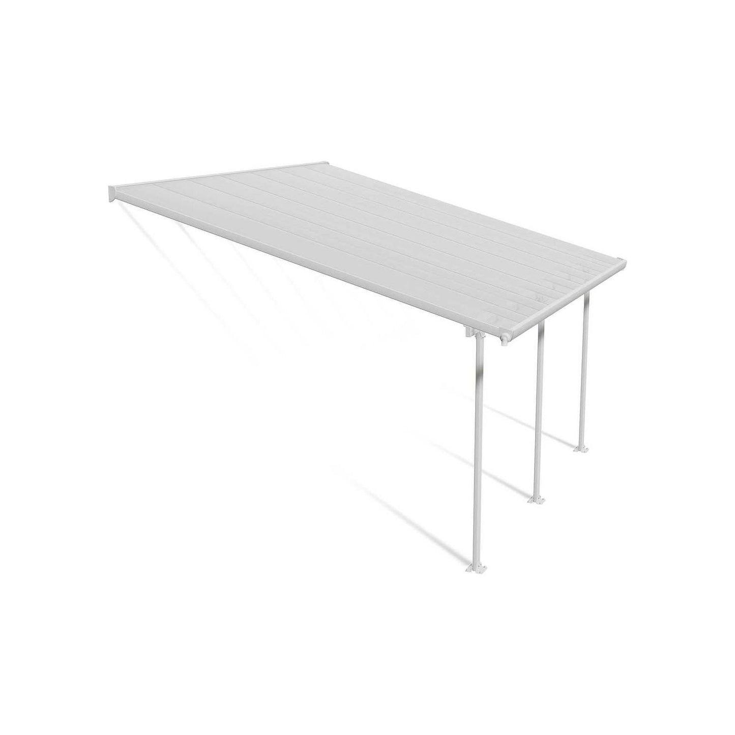 Palram - Canopia SanRemo 13' x 14' Patio Enclosure - Gray/Clear