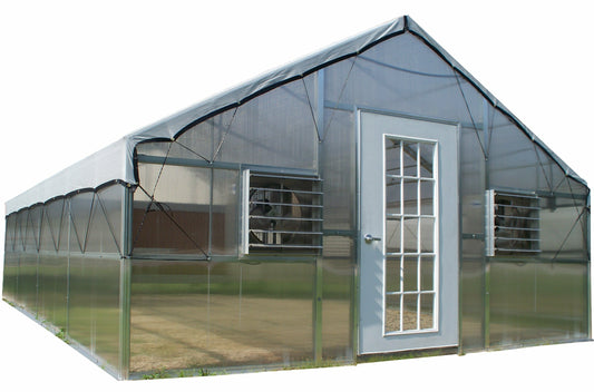 Jefferson --Premium Grower's Edition-- 16FT x 24FT Educational Greenhouse Kit With 6FT High Walls