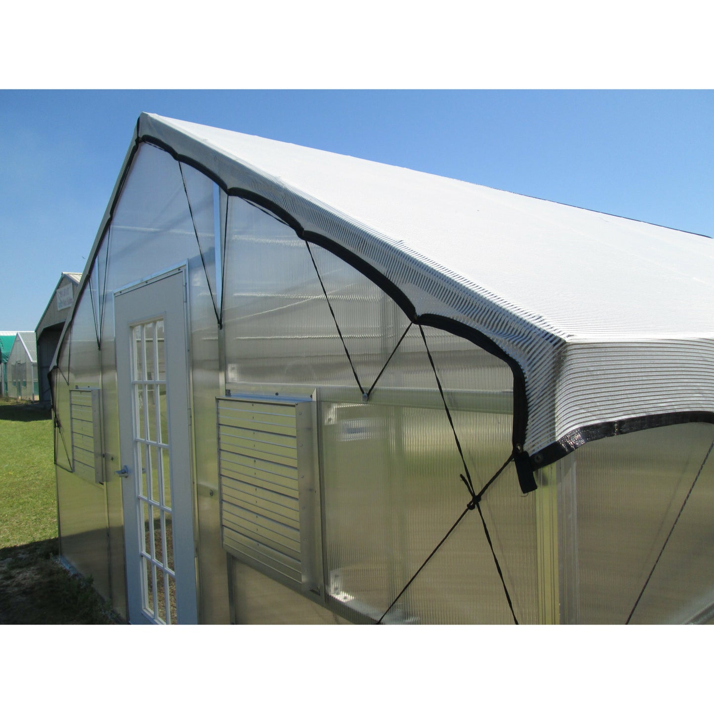 Jefferson  --Premium Grower's Edition-- 16FT x 30FT Educational Greenhouse Kit With 6FT High Walls