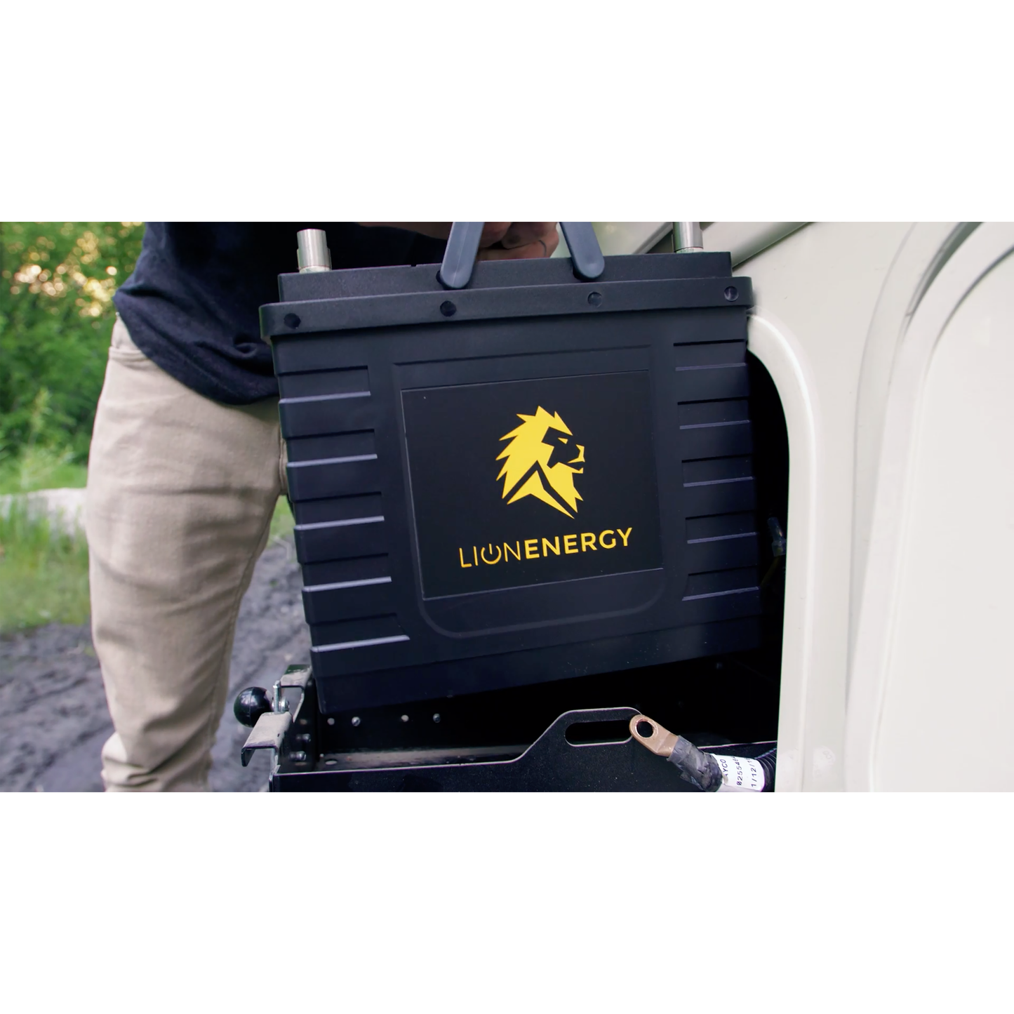 Lion UTTM 1300 BT HTR 12V Battery with Heater, 105Ah (1344Wh) LiFePO4, 12.8V Bluetooth$695