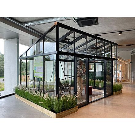 Exaco Janssens Modern M34 Greenhouse 10 x 15 ft