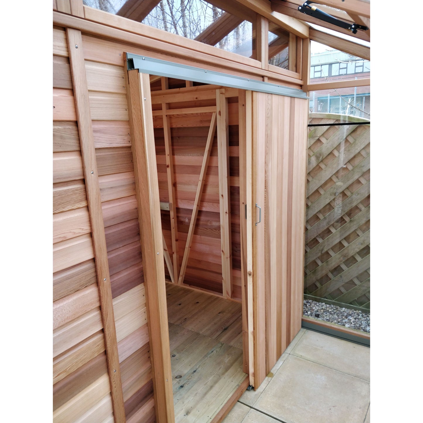 Fusion 8 Cedar Greenhouse (8'9" x 10'7")