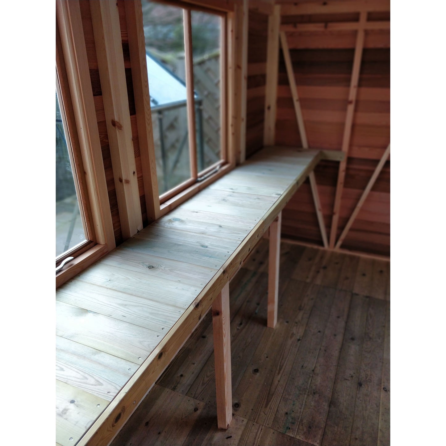 Fusion 8 Cedar Greenhouse (8'9" x 10'7")