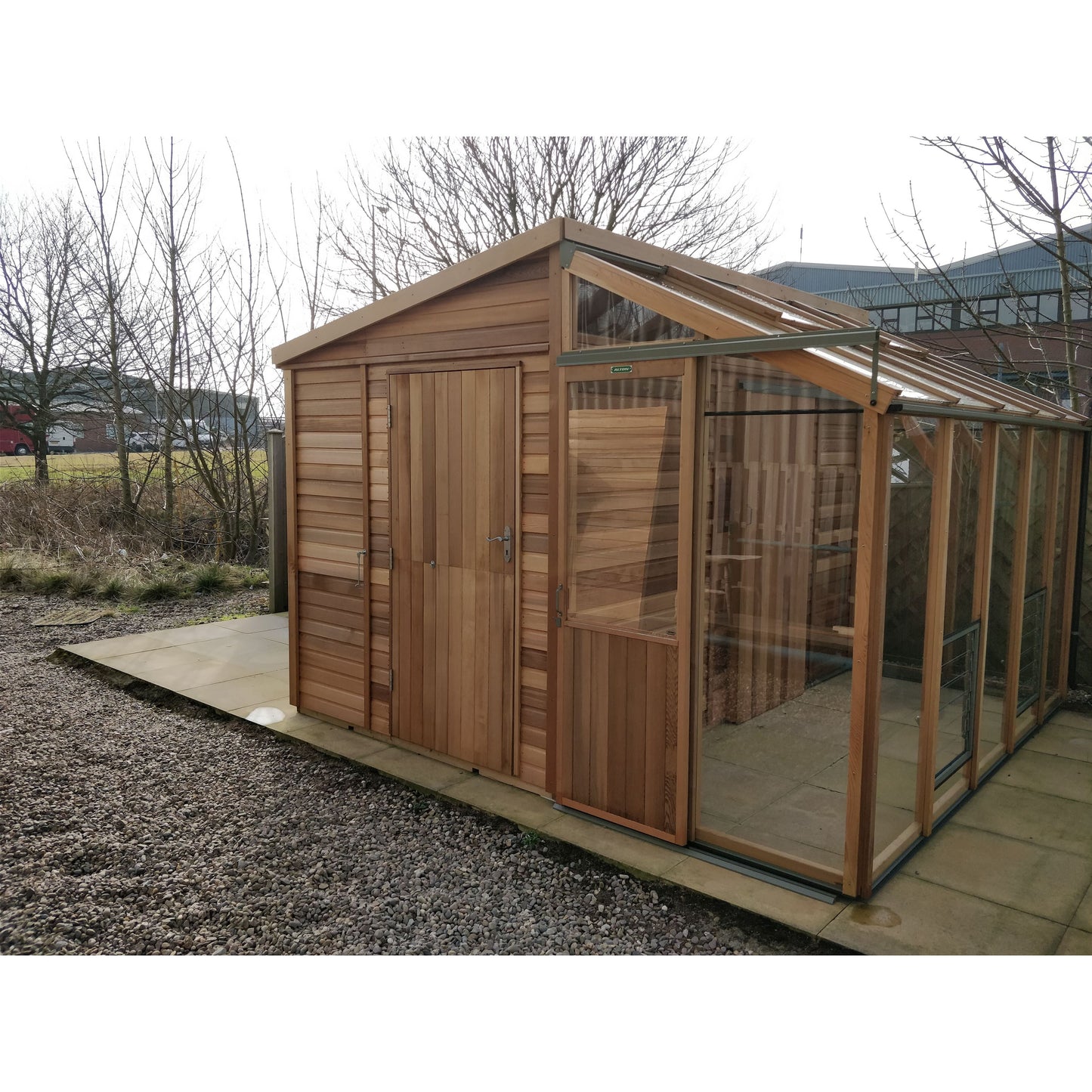 Fusion 8 Cedar Greenhouse (8'9" x 10'7")