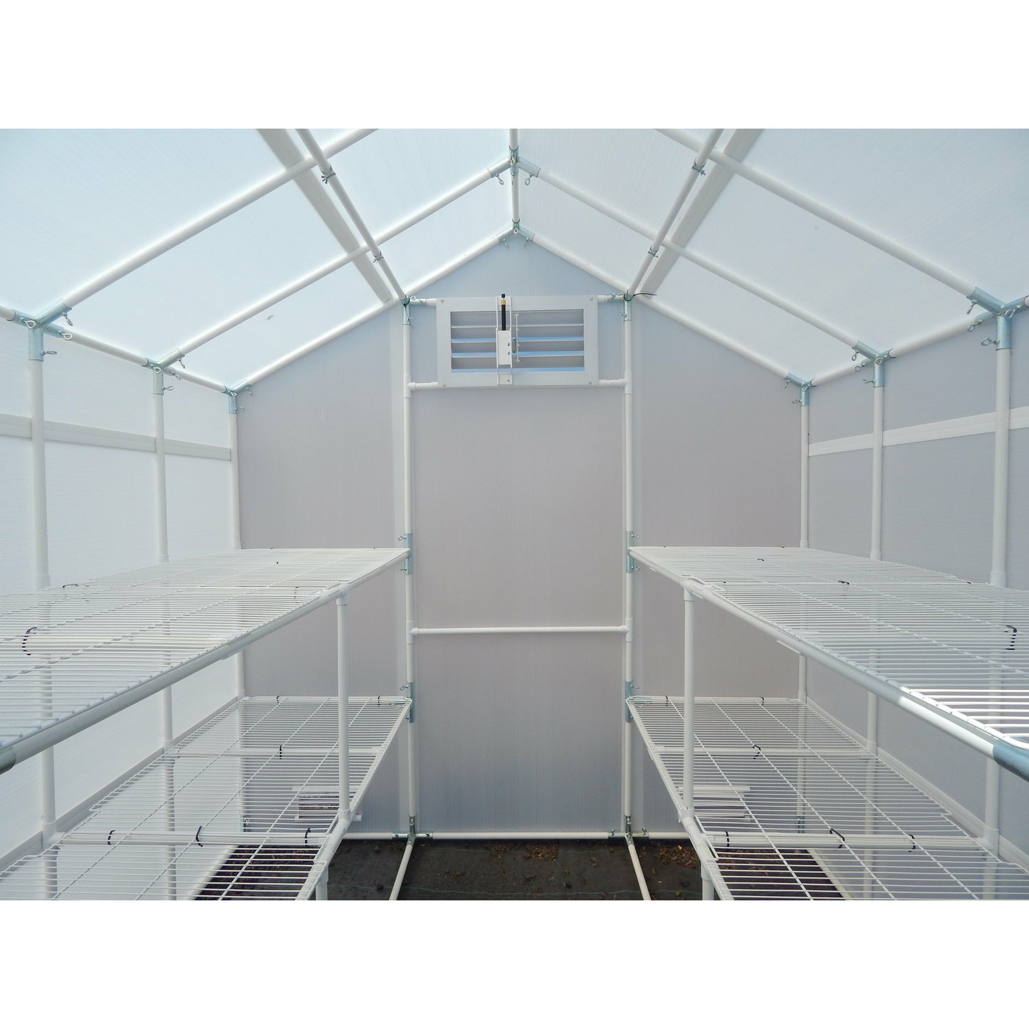 Solexx Garden Master Greenhouse Deluxe 8'W x 8'L x 8'9"H