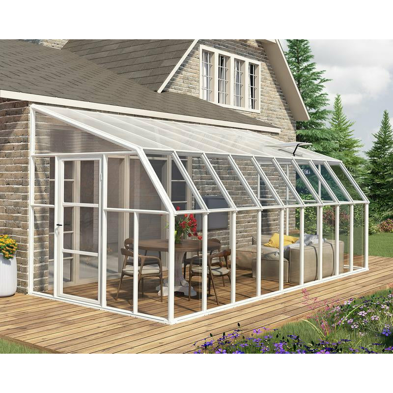 Palram - Canopia Sun Room 8' x 18' - White