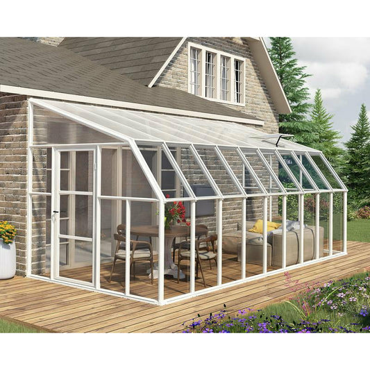 Palram - Canopia Sun Room 8' x 18' - White
