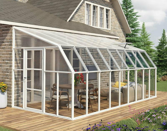 Palram - Canopia Sun Room 8' x 18' - White