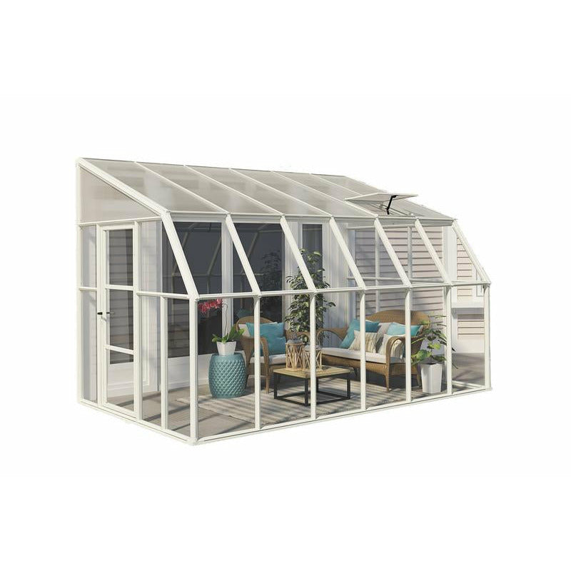 Palram - Canopia Sun Room 8' x 12' - White