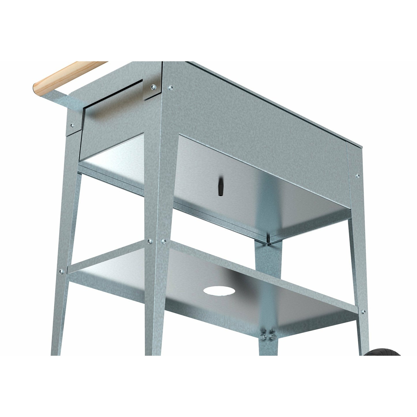 Garden Trolley Galvanized