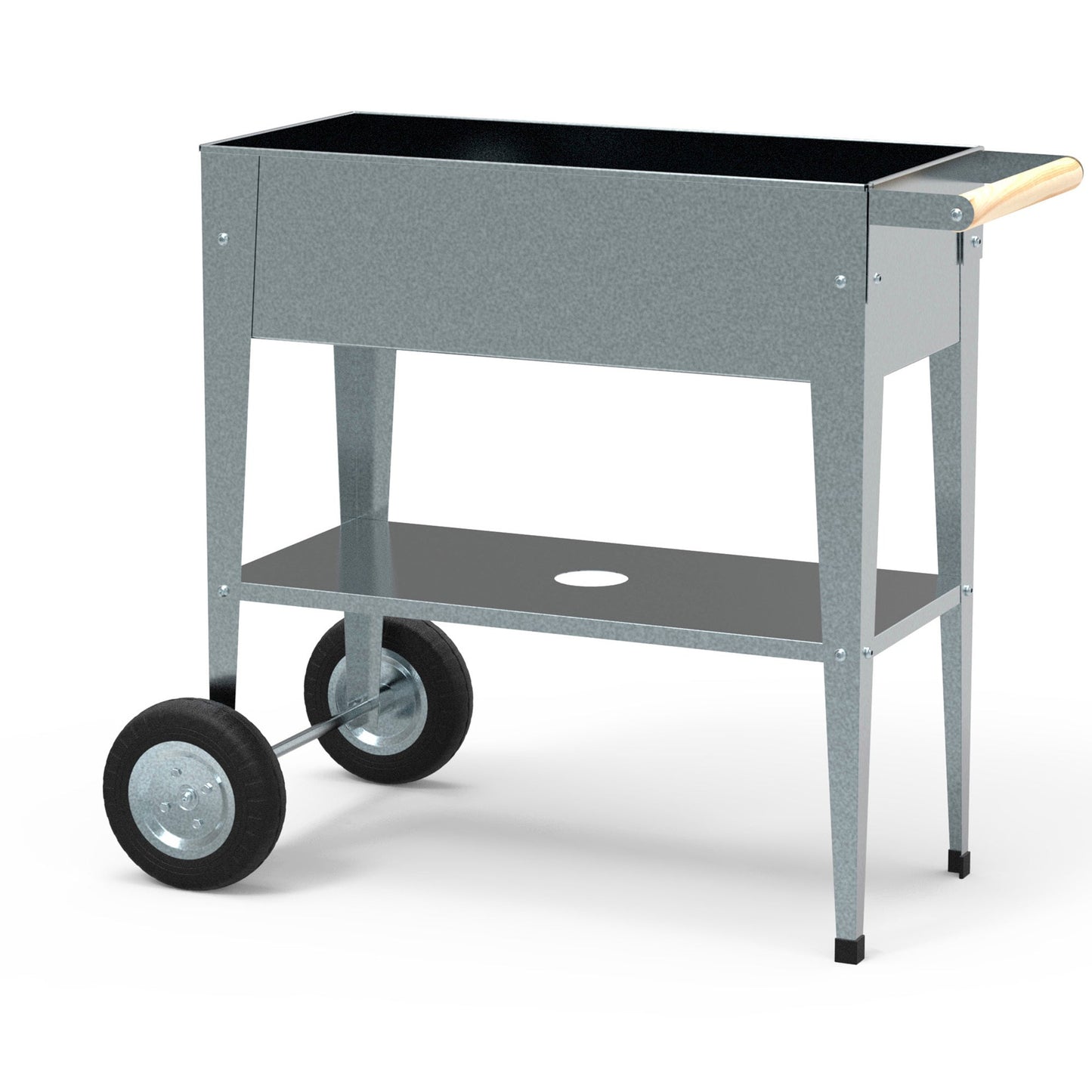 Garden Trolley Galvanized