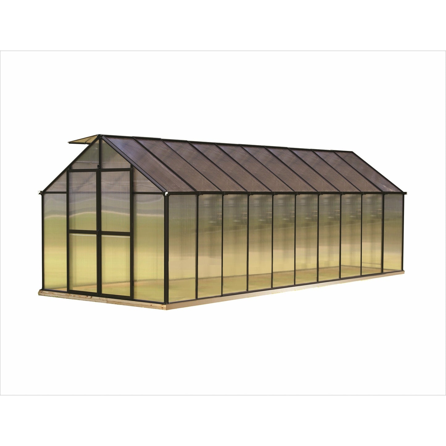 Mont 8FT x 20FT Black Greenhouse MONT-20-BK