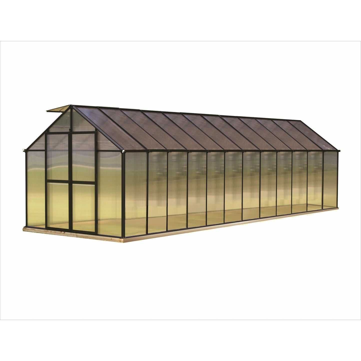Mont 8FT x 24FT Black Greenhouse MONT-24-BK
