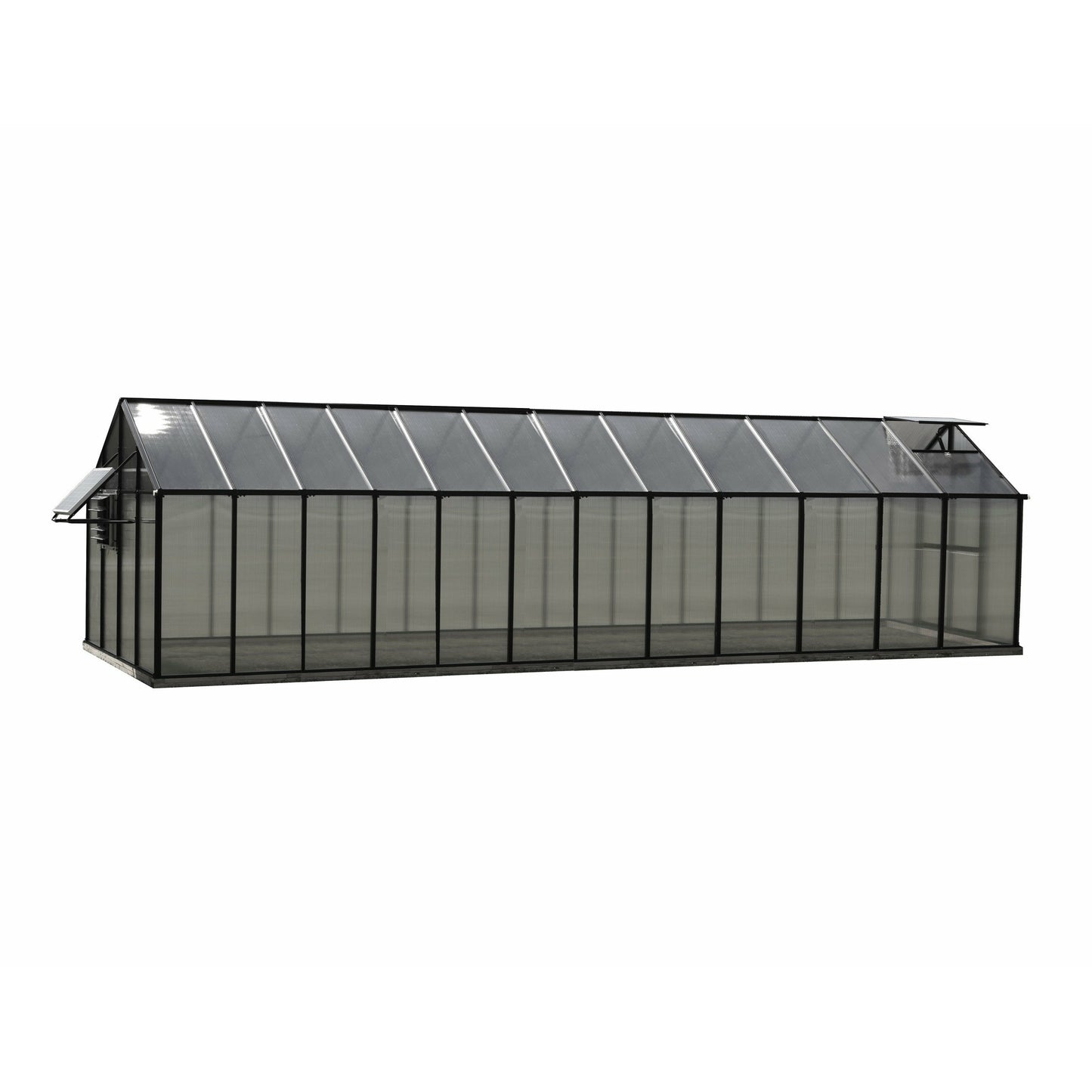 Mont Greenhouse 8FTx 24FT - Black Finish - Mojave MONT-24-BK-MOJAVE