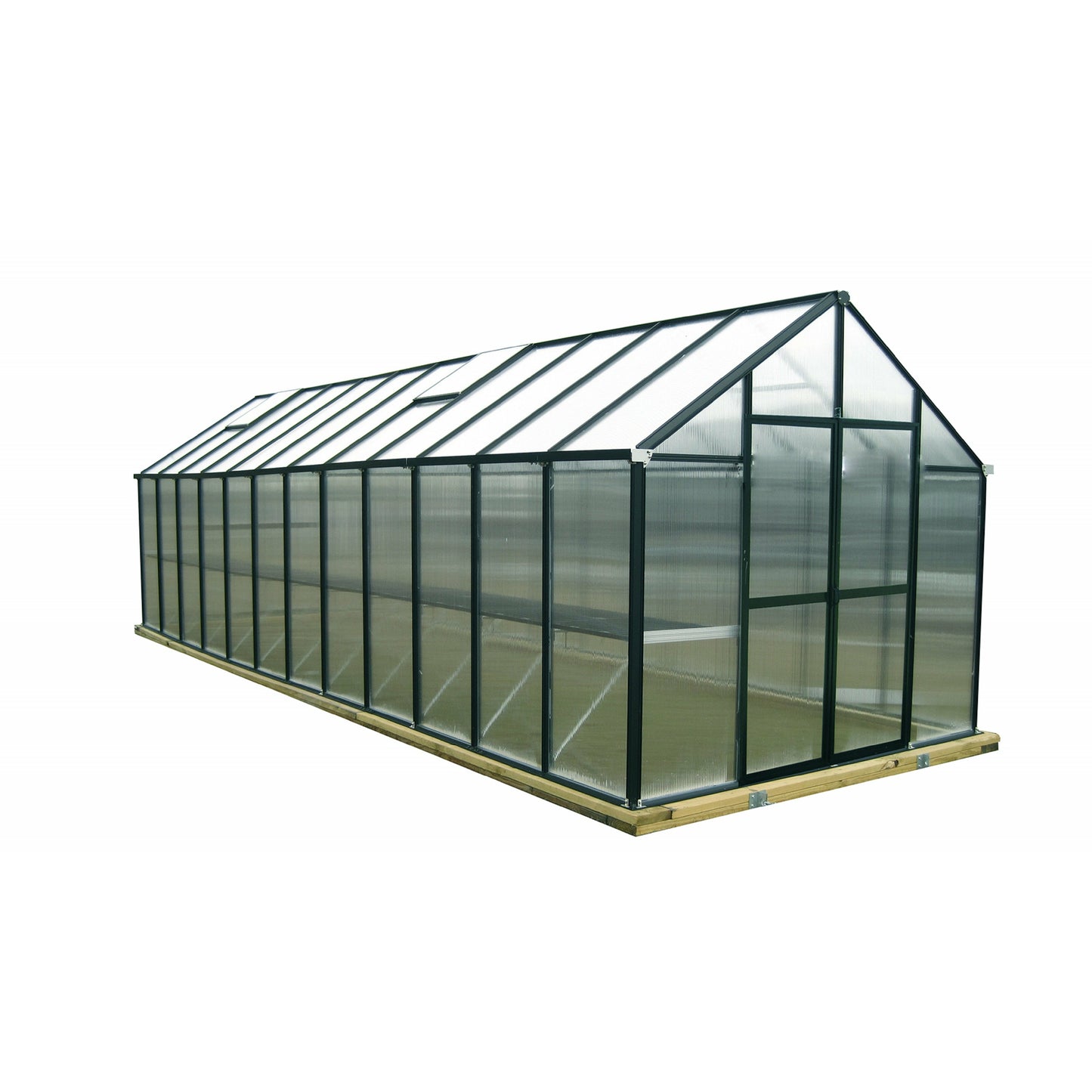 Mont 8FT x 24FT Black Greenhouse MONT-24-BK