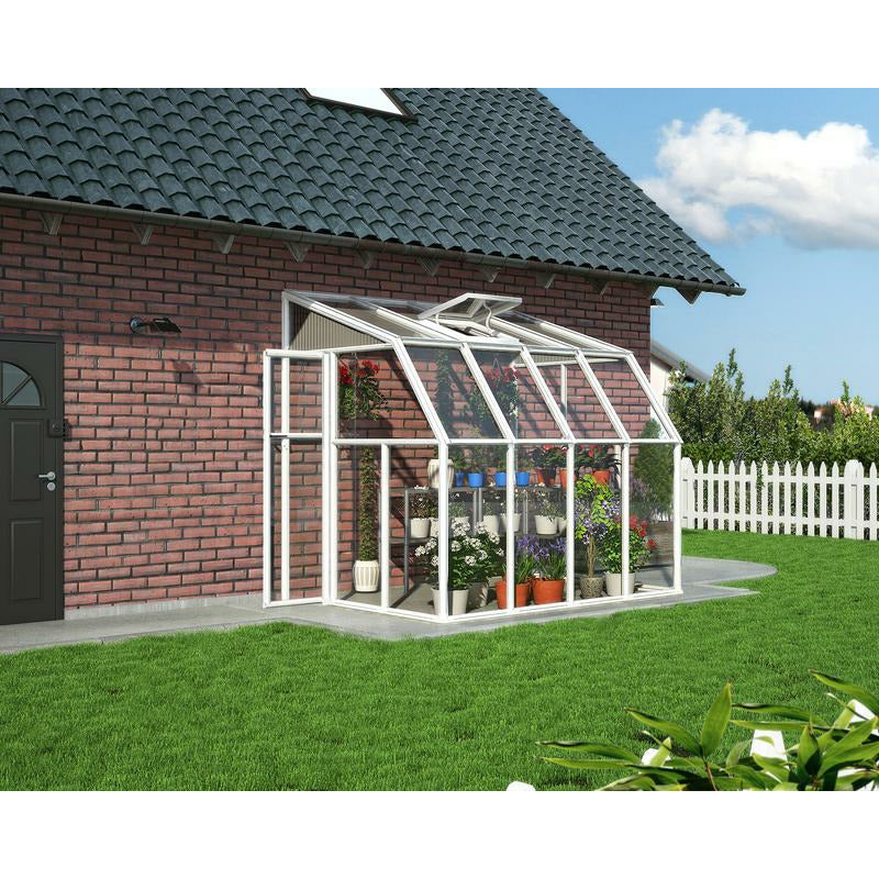 Palram - Canopia Sun Room 6' x 8' - White