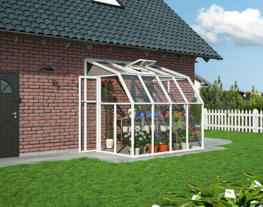 Palram - Canopia Sun Room 6' x 8' - White