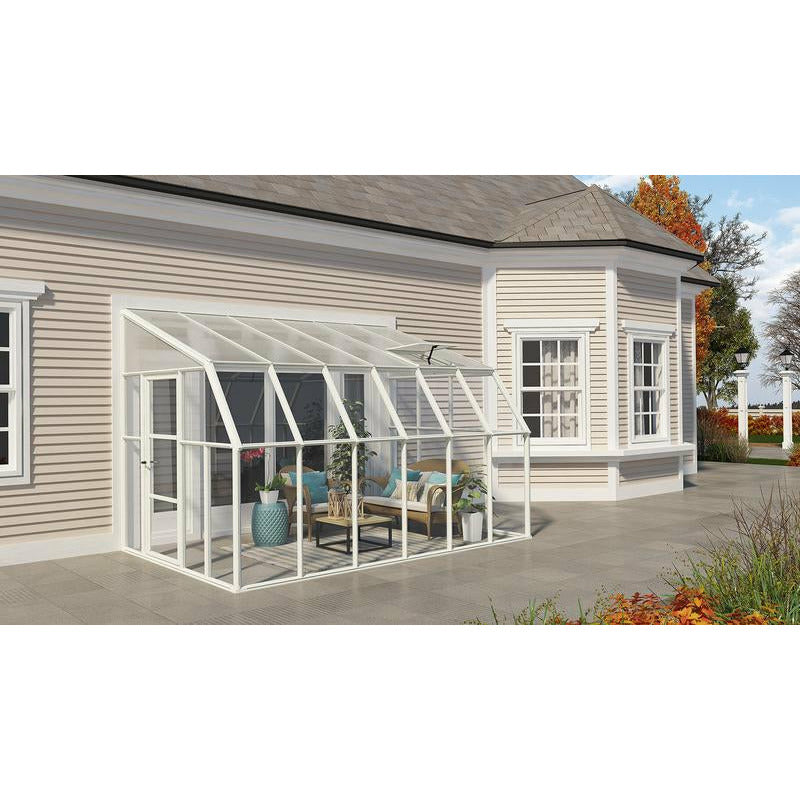 Palram - Canopia Sun Room 8' x 12' - White