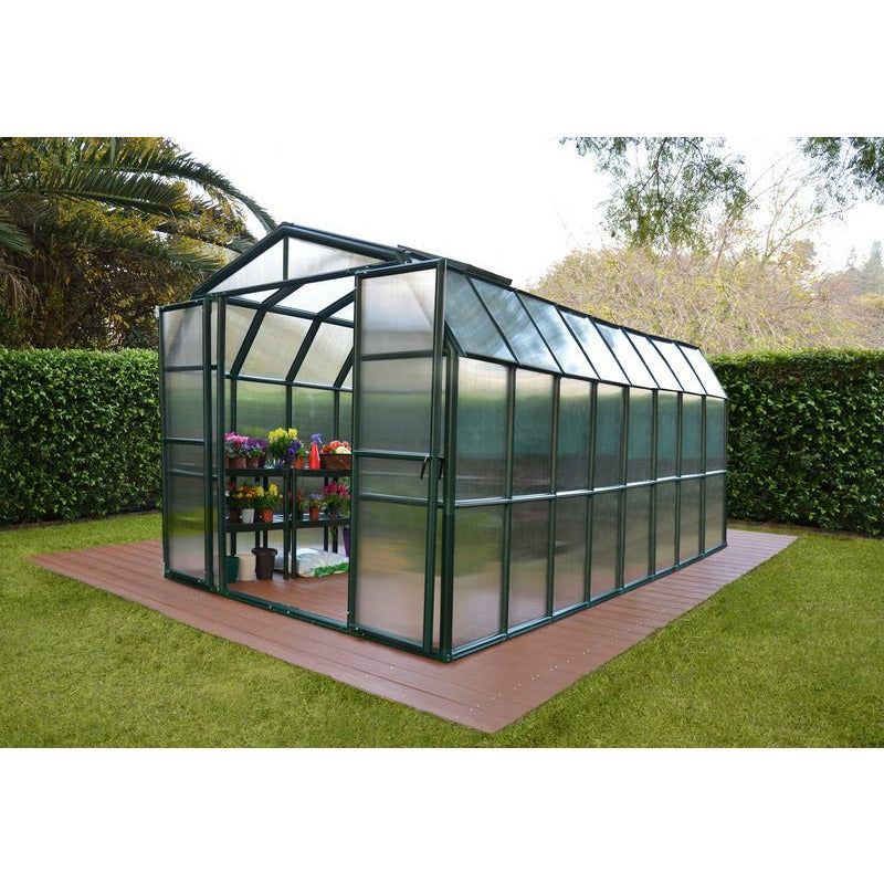Palram - Canopia Grand Gardener 8' x 16' Greenhouse - Twin Wall