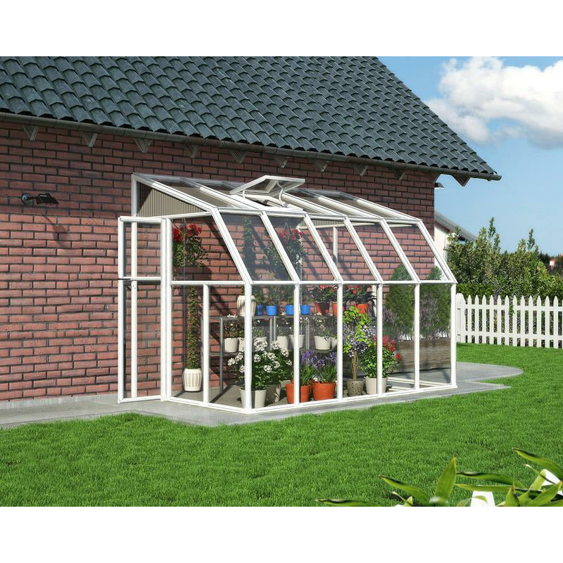 Palram - Canopia Sun Room 6' x 10' - White