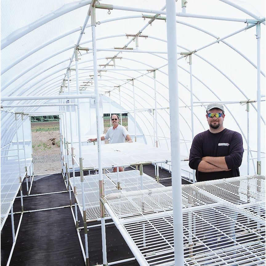 Solexx Conservatory Greenhouse 16'W x 8'L x 9'6"H