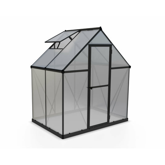 Palram Mythos 6' x 4' Greenhouse - Gray