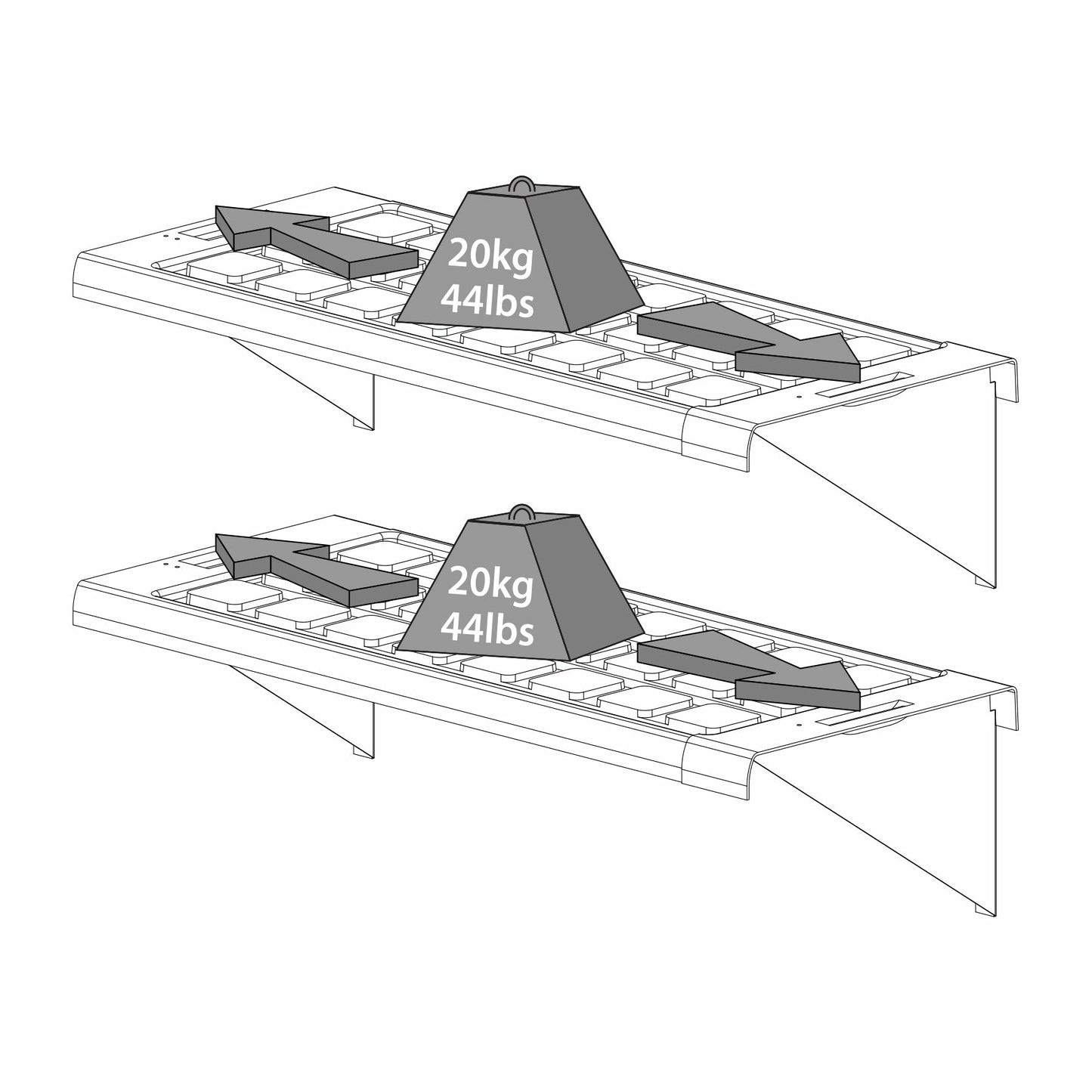Palram Greenhouse Shelf for Palram - Canopia Greenhouses
