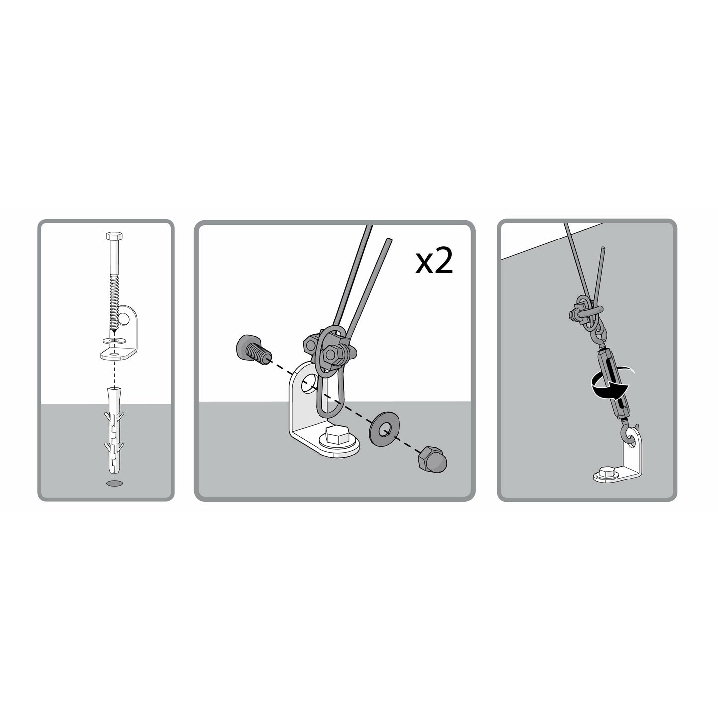 Palram Anchor Kit for Palram - Canopia Snap & Grow Greenhouses