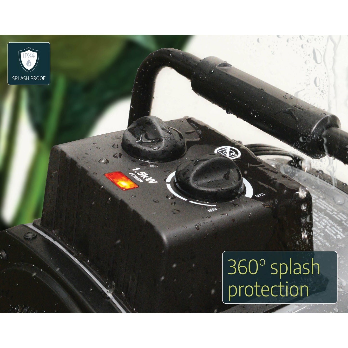 Palram - Canopia 1500W Portable Fan Heater