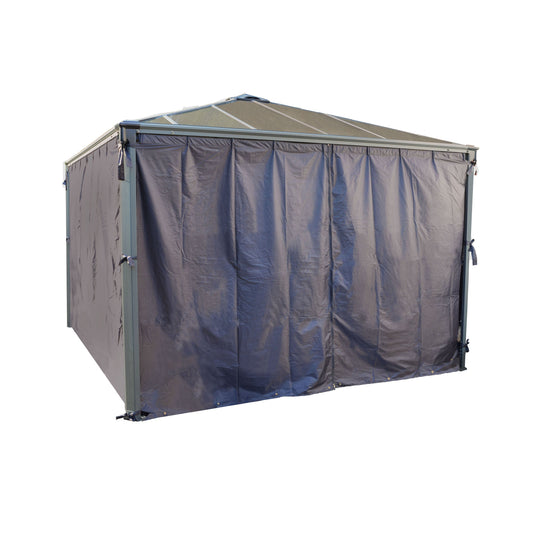 Palermo/Milano/Martinique Gazebo Curtain Set - 4 Piece