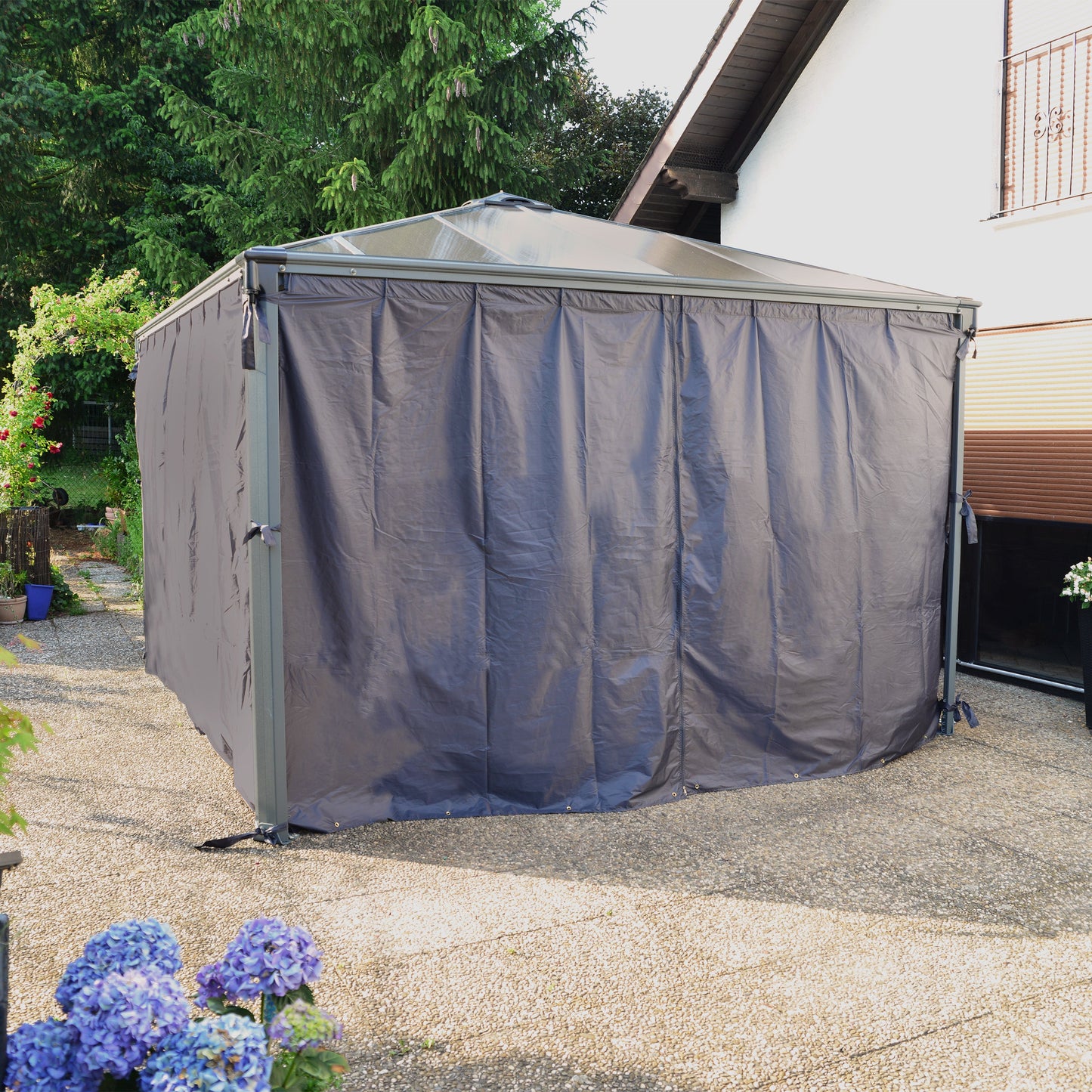 Palermo/Milano/Martinique Gazebo Curtain Set - 4 Piece