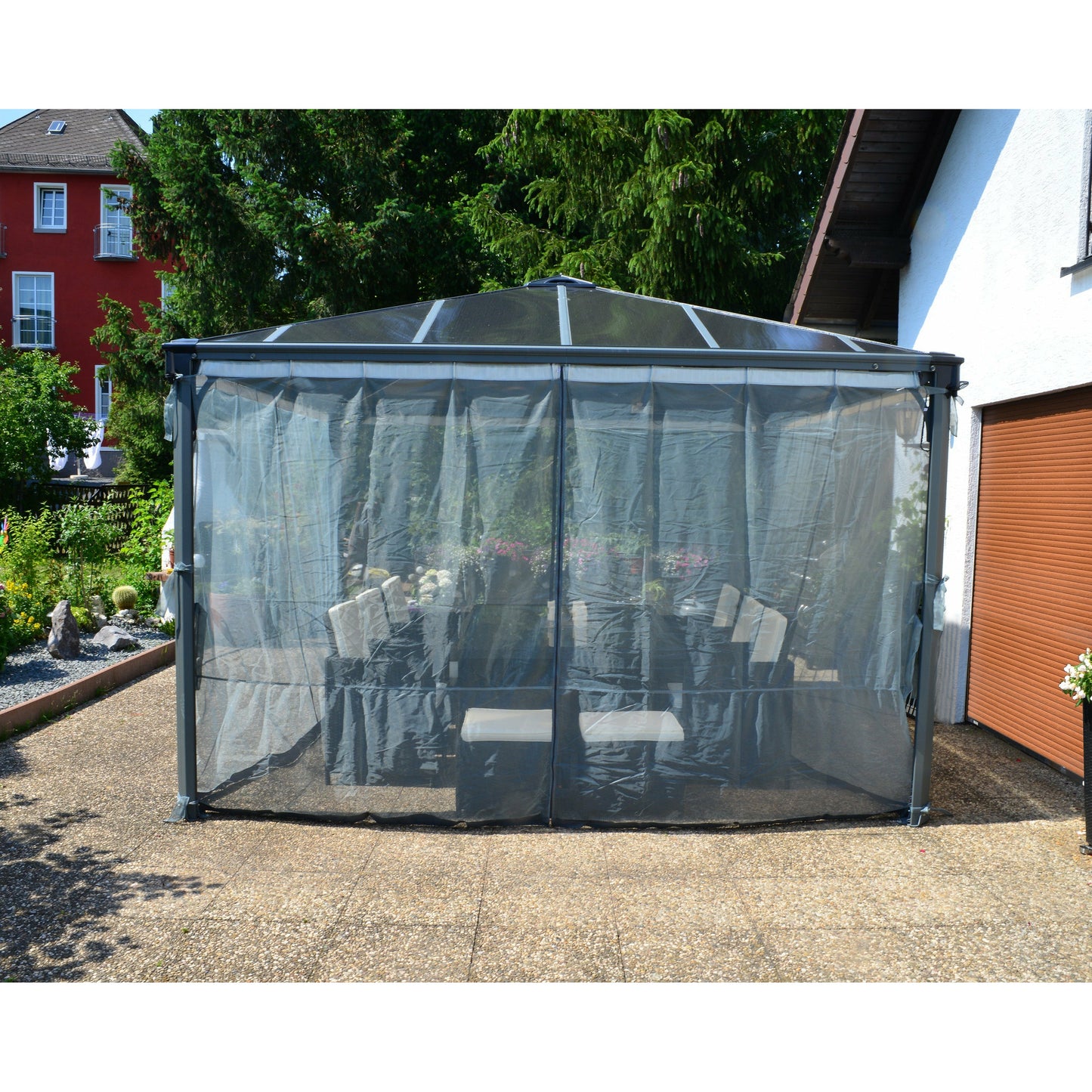 Palermo/Milano/Martinique Gazebo Netting Set - 4 Piece
