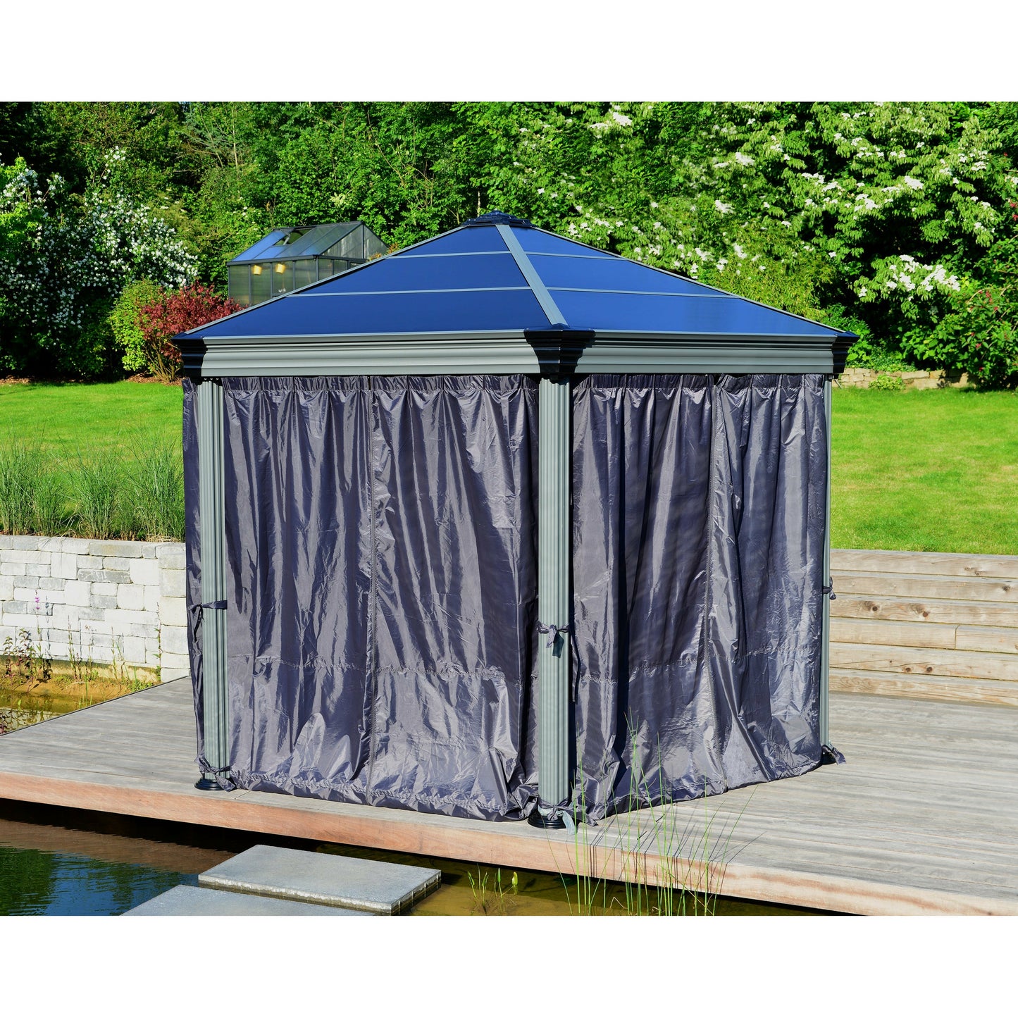 Palram Roma/Monaco Gazebo Curtain set - 6 Piece