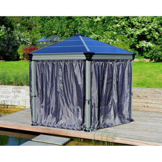 Palram Roma/Monaco Gazebo Curtain set - 6 Piece