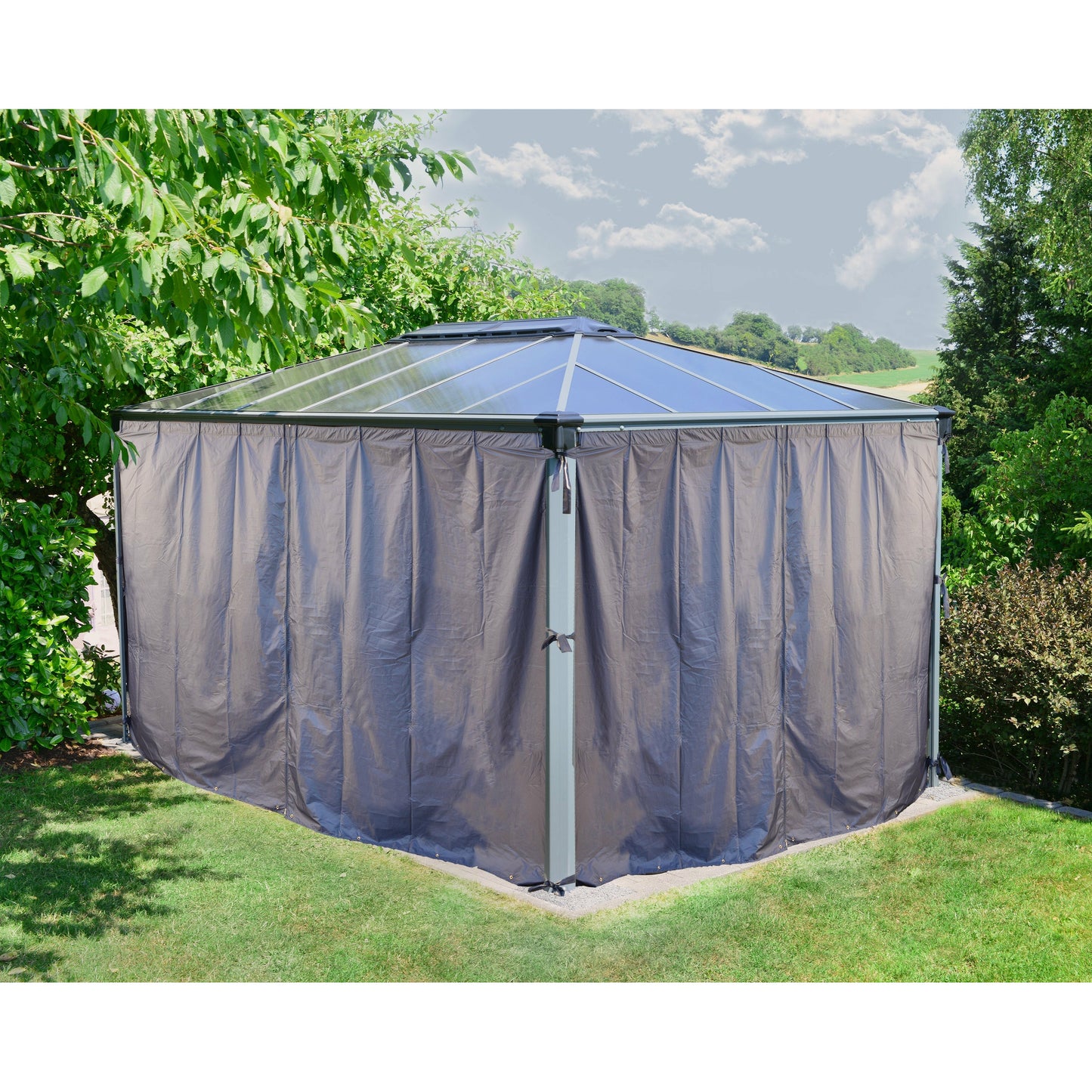 Palram Martinique 4300 Gazebo Curtain Set - 4 Piece