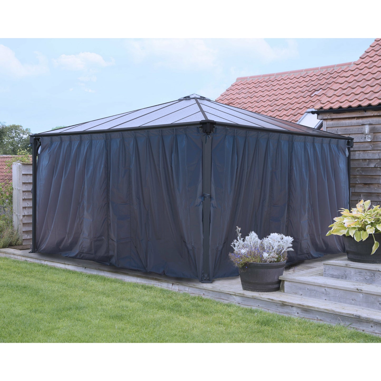 Palram 4300 Gazebo Curtain set - 4 piece