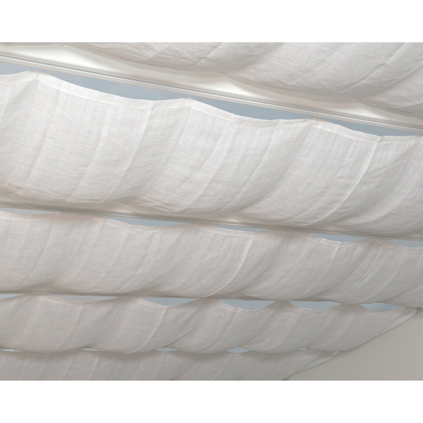 Patio Cover Blinds 10' x 24' White