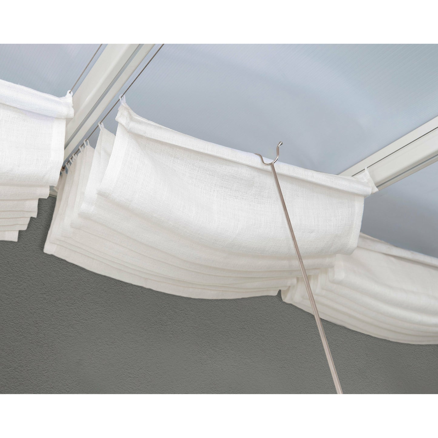 Palram Patio Cover Blinds 10' x 28' White