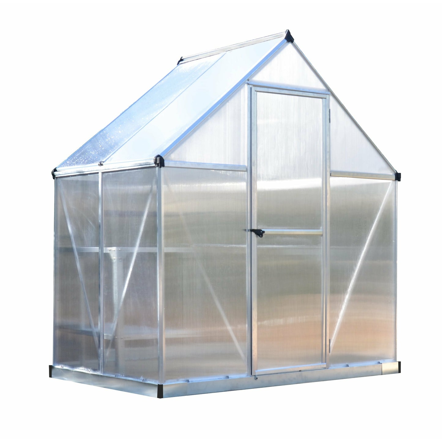 Palram Mythos 6' x 4' Greenhouse - Silver
