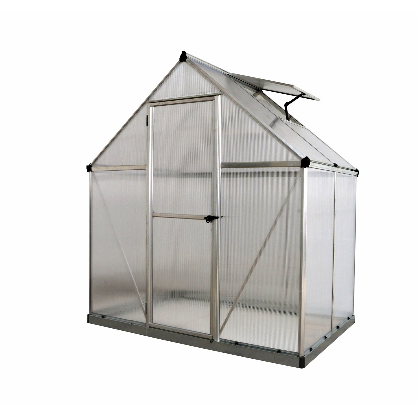 Palram Mythos 6' x 4' Greenhouse - Silver