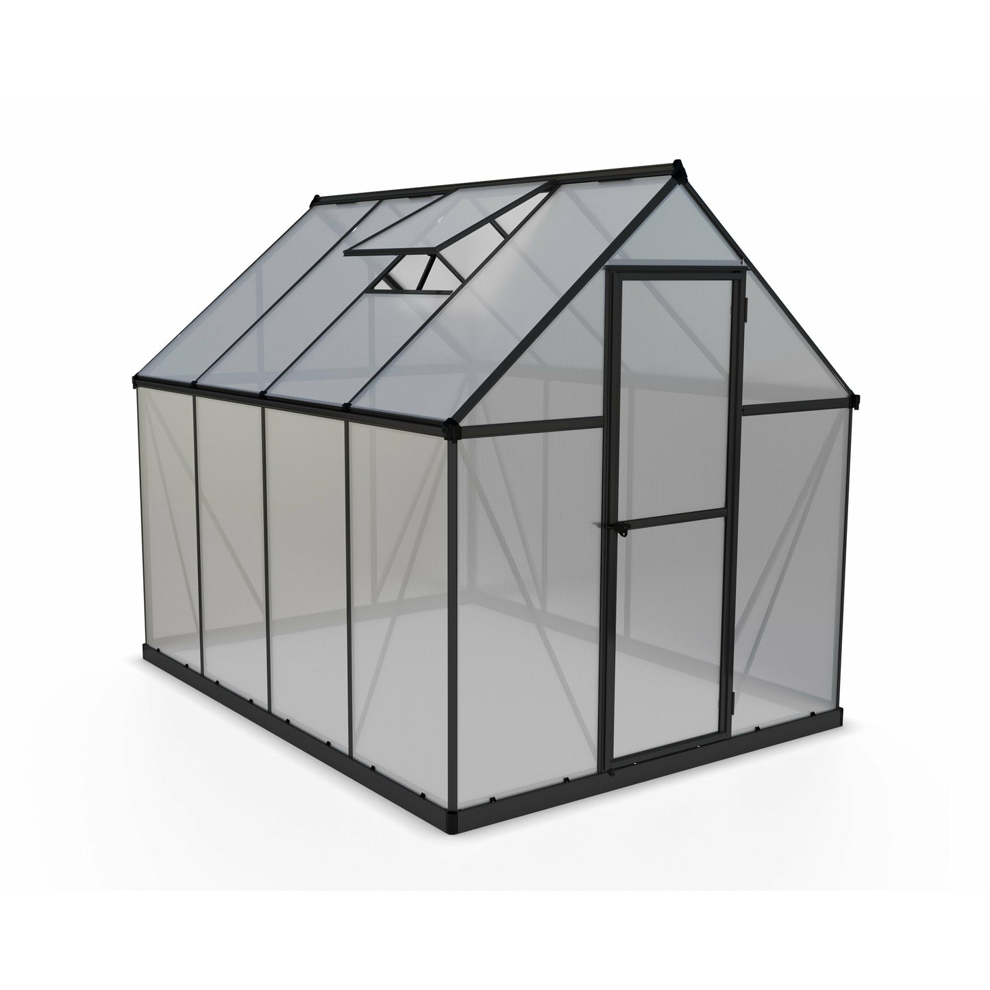 Palram Mythos 6' x 8' Greenhouse - Gray
