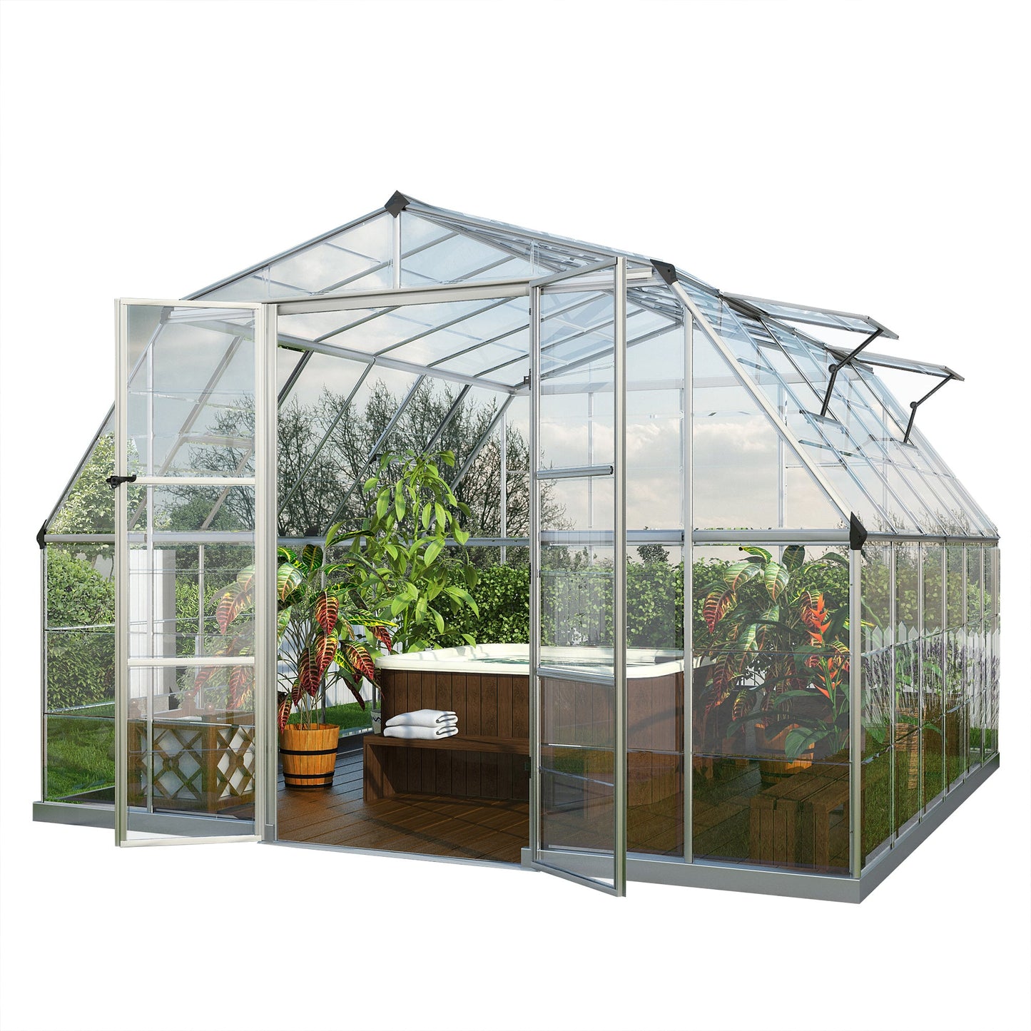 Palram Americana 12' x 12' Greenhouse