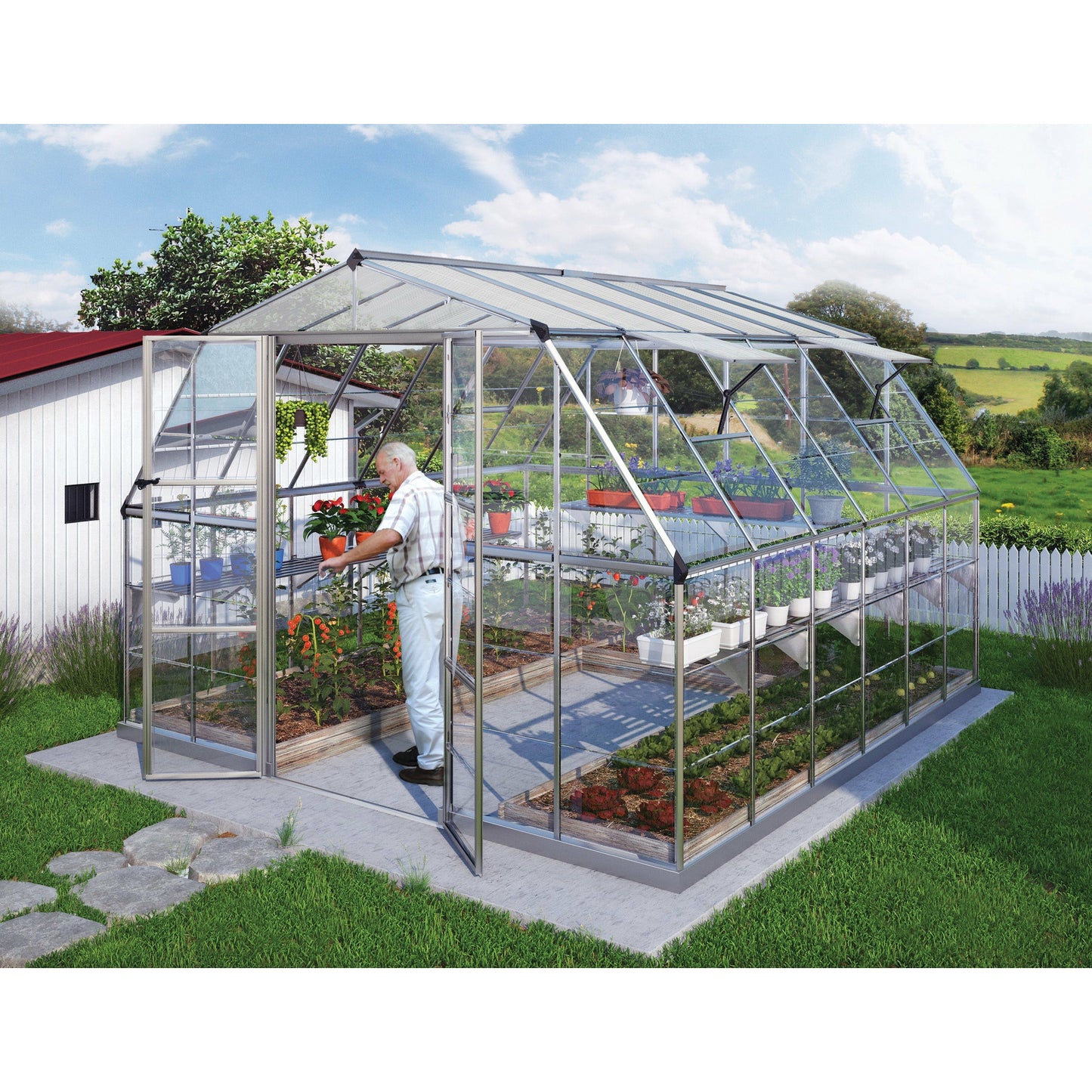 Palram Americana 12' x 12' Greenhouse