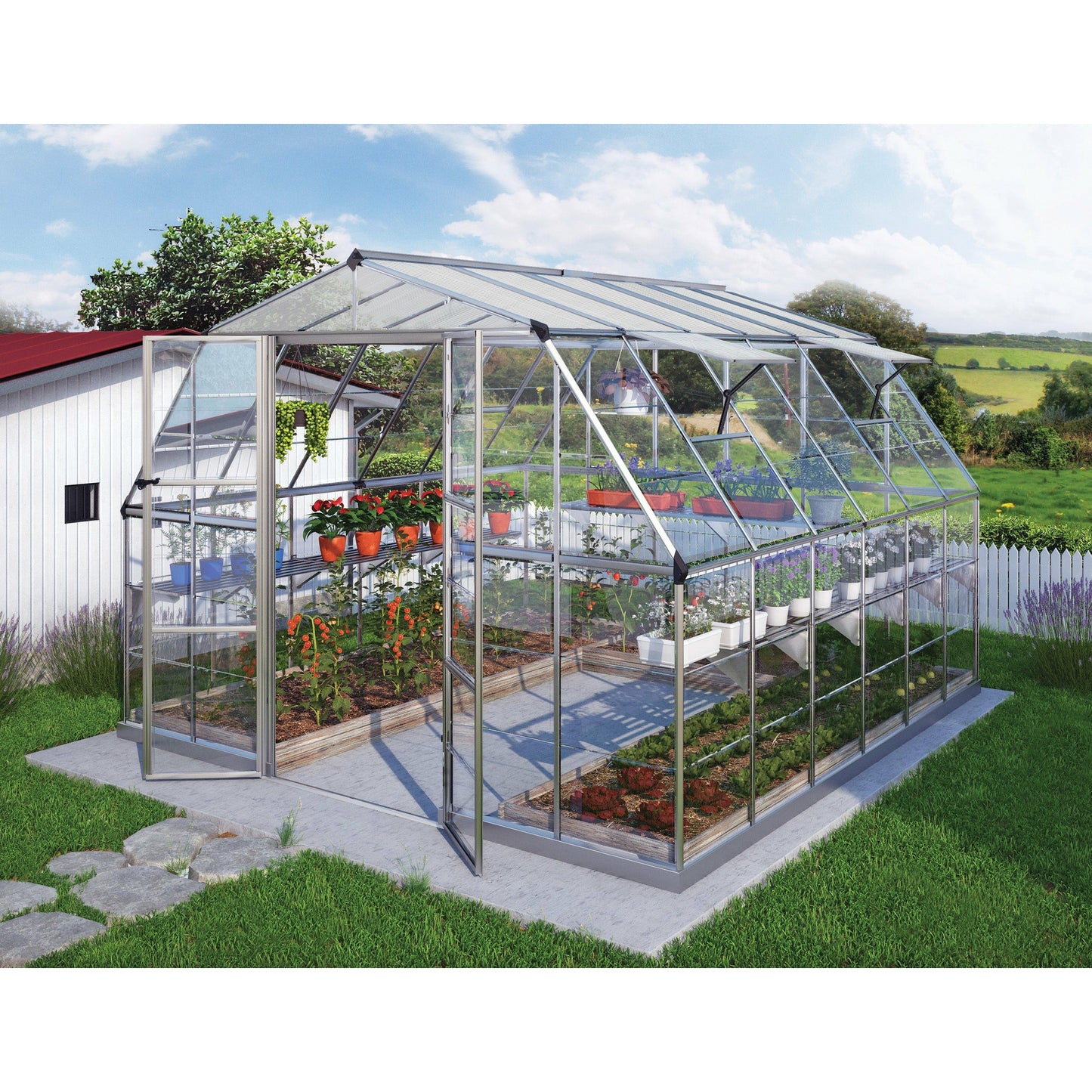 Palram Americana 12' x 12' Greenhouse