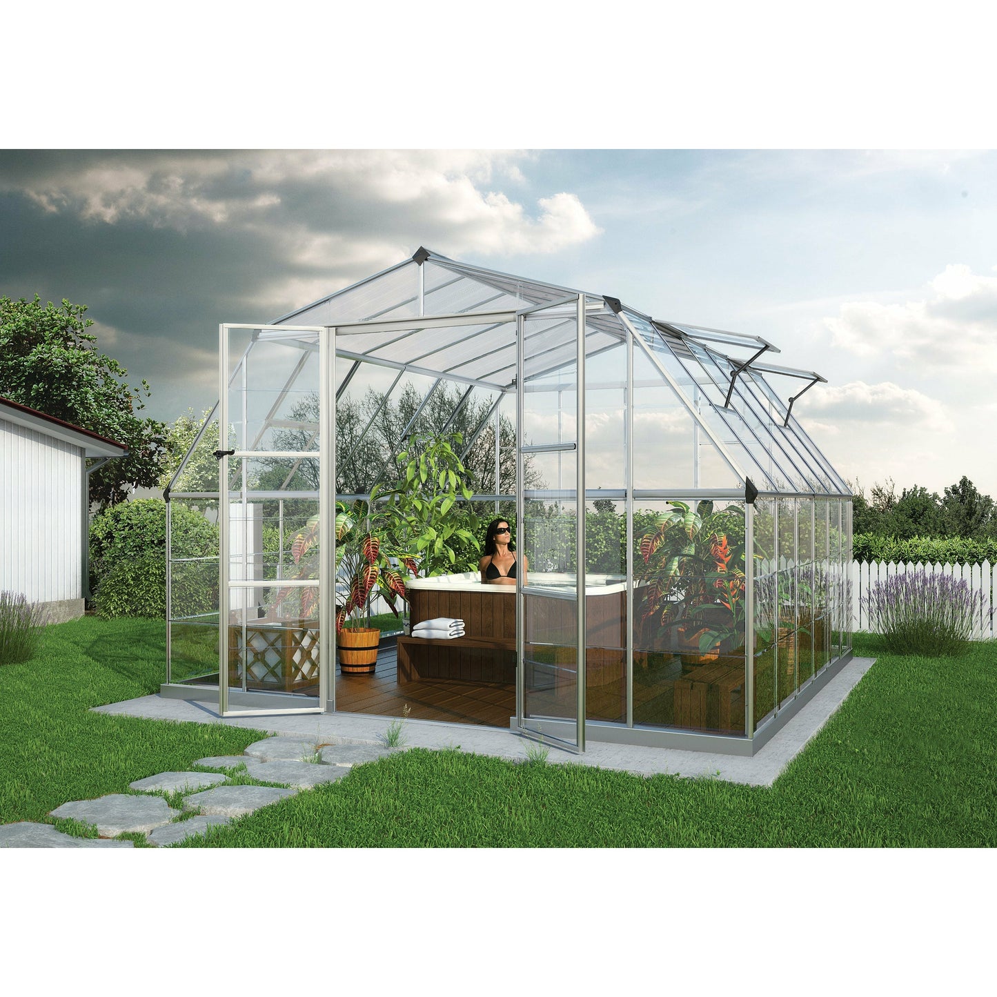 Palram Americana 12' x 12' Greenhouse